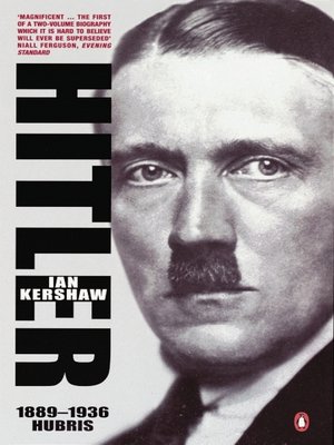 cover image of Hitler 1889-1936